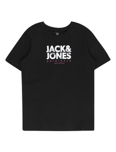 Jack & Jones Junior Tričko 'BOOSTER' ružová / čierna / biela