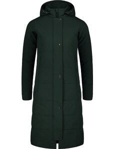 Nordblanc Zelený dámsky nepremokavý zimný kabát WARMING