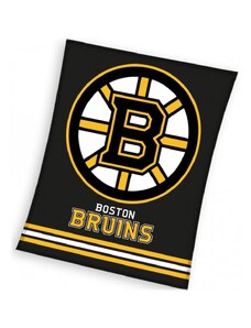 Carbotex Coral fleece deka NHL Boston Bruins - 150 x 200 cm