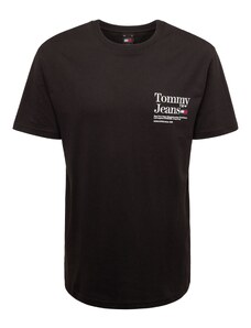 Tommy Jeans Tričko čierna / biela