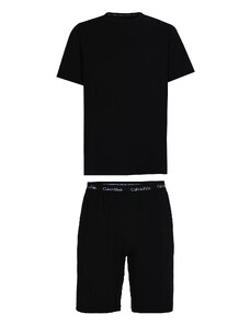 Spodné prádlo Pánske pyžamo S/S SHORT SET 000NM2428EUB1 - Calvin Klein