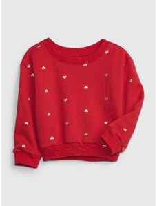 GAP Kids ́s sweatshirt with hearts - Girls