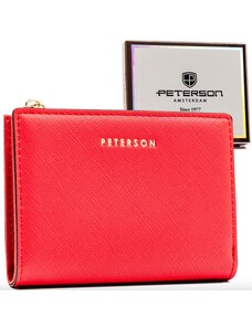 Malá dámska peňaženka vyrobená z ekologickej kože — Peterson