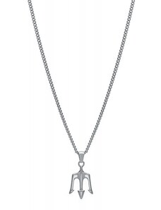 Pánsky náhrdelník Trojzubec - Strieborná Trimakasi