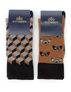 Wittchen 2 páry štýlových ponožiek v darčekovej krabičke
