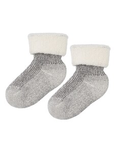 Vlnka Detské ovčie ponožky Merino froté biela veľkosti obuvi - deti 25-27