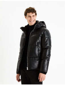 Celio Faux Leather Winter Jacket - Men's
