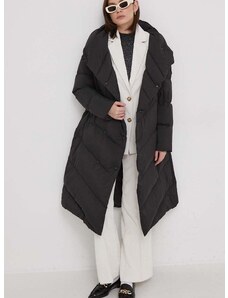 Páperová bunda Blauer dámska, čierna farba, zimná, oversize