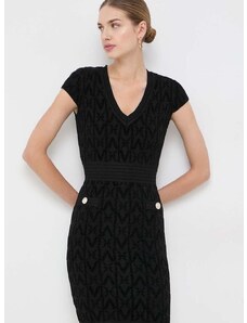 Šaty Marciano Guess PENELOPE čierna farba, mini, priliehavá, 4RGK01 5661Z