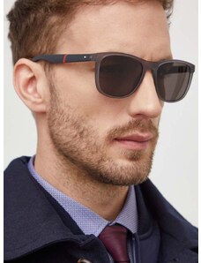 Slnečné okuliare Tommy Hilfiger pánske, šedá farba, TH 2042/S