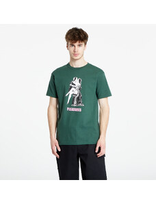 Pánske tričko PLEASURES French Kiss T-Shirt Hunter Green