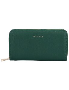 Dámska veľká peňaženka tmavozelená - MaxFly Irsena zelená