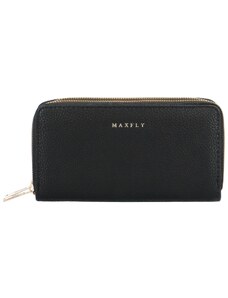 Dámska veľká peňaženka čierna new - MaxFly Irsena čierna