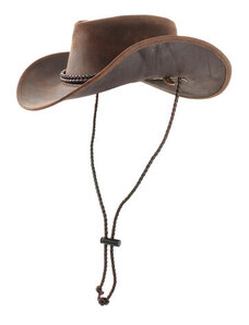 Origin Outdoors Trapper Kožený klobúk, hnedý