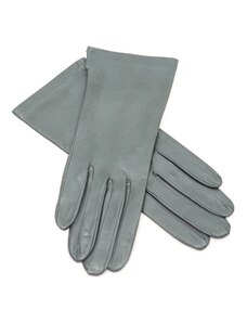 Carlsbad Hat Co. Dámske sivé kožené rukavice bez podšívky s rozparkom - Carlsbad Hat
