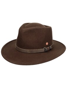 Cestovný nekrčivý vodeodolný hnedý klobúk Mayser - Taylor Hat