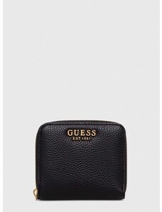 Peňaženka Guess LARYN dámsky, čierna farba, SWBA91 96370