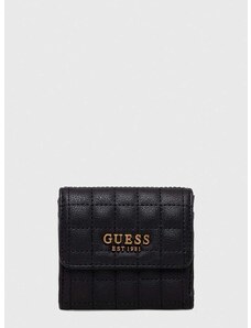 Peňaženka Guess TIA dámsky, čierna farba, SWQA91 87440