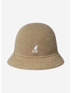 Obojstranný klobúk Kangol K3555.OAT.CHERRY-OAT/CHERRY, oranžová farba
