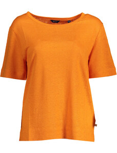 Gant Perfektné Dámske Tričko Krátky Rukáv Oranžová