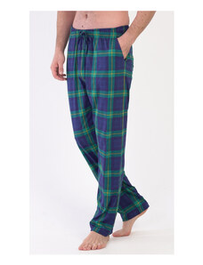 Gazzaz Pánske pyžamové nohavice William, farba zelená, 100% bavlna