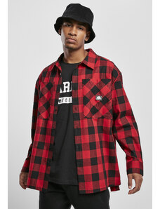 Southpole Check Flannel Shirt Red
