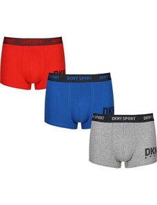 DKNY CHICO Pánske boxerky, sivá, veľkosť XL