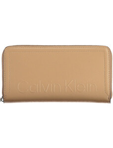 Calvin Klein Kvalitná Dámska Peňaženka Hnedá