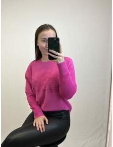 Woman Style Alpaka sveter ružový UNI