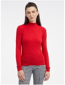 Orsay Red Women's Ribbed Sweater - Women
