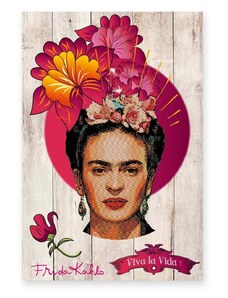 Nástenná dekorácia na zarámovanom papieri Madre Selva Frida Draw
