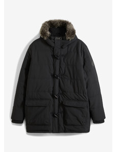 bonprix Prešívaná zimná bunda, farba čierna, rozm. 56