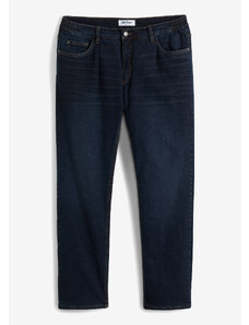 bonprix Termo džínsy, Loose Fit, strečové, s komfortným strihom, rovné, farba modrá