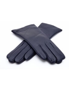 Dámske modré kožené rukavice s hodvábnou podšívkou - Carlsbad Hat
