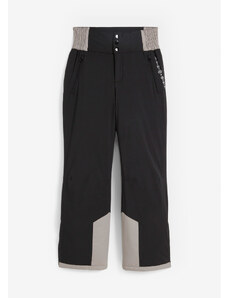bonprix Funkčné nohavice na lyžovanie, s vysokým pohodlným pásom, nepremokavé, rovné, farba čierna, rozm. 50