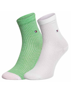 Ponožky Tommy Hilfiger 701222646004 White/Green