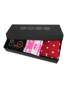WEBOX farebné ponožky v krabičke Lonka - mix 06