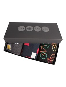 WEBOX farebné ponožky v krabičke Lonka - mix 07