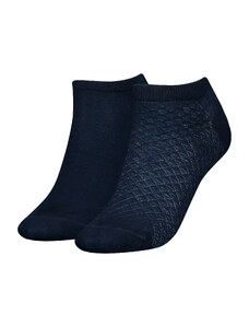 Tommy Hilfiger Woman's 2Pack Socks 701227564002 Navy Blue
