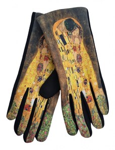 Katrin's Fashion Dámske elegantné rukavičky Gustav Klimt