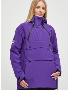 Snowboardová bunda Colourwear Cake 2.0 fialová farba