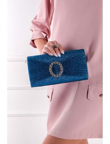 Paris Style Modrá spoločenská kabelka Lorane