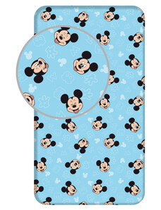 Jerry Fabrics Detské prestieradlo Mickey Mouse 05 90x200 cm 100% bavlna