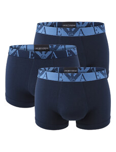 EMPORIO ARMANI - boxerky 3PACK stretch cotton fashion marine combo colore - limited edition