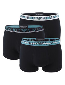 EMPORIO ARMANI - boxerky 3PACK stretch cotton fashion Armani logo nero combo colore - limited edition