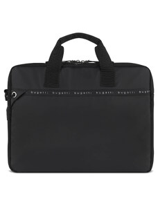Pracovná taška na notebook Bugatti Paulos - čierna