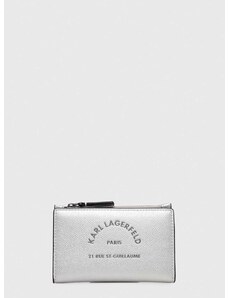 Peňaženka Karl Lagerfeld dámsky, strieborná farba