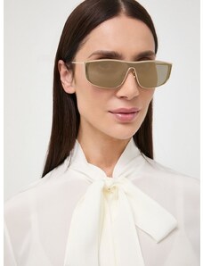 Slnečné okuliare Saint Laurent strieborná farba