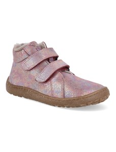 Zima 2023 Barefoot zimná obuv Froddo - BF Winter furry Pink Shine ružová
