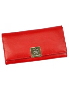 Dámska kožená peňaženka červená - Gregorio Raffici červená